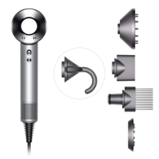 Фен Dyson Hair Dryer HD07 Белый с 5 насадками