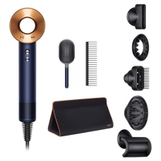 Фен Dyson Hair Dryer HD07 (берлинская лазурь/медный) с 5 насадками в чехле и расческами